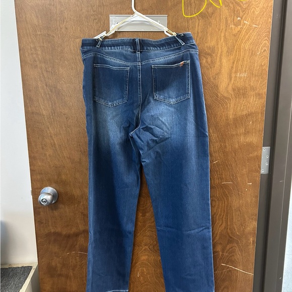 HALARA Women's Straight Leg Jeans - Blue - Picture 3 of 3